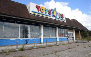 The former Toys R Us store has been closed since 2018.  Picture: CHARLOTTE BOND