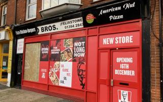 KFC's first Felixstowe restaurant will open next month