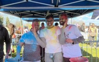 Thousands took part in Holi festival in Alexandra Park, ISIA