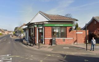 The Lloyds Bank site in Bramford Road has closed its doors