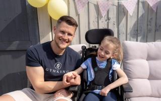 Edward Squirrell is doing a skydive in honour of his cousin, Delilah, who has Batten Disease