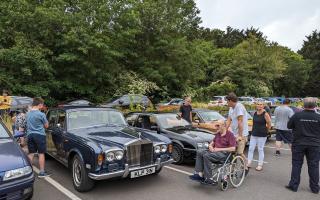 Cars dating back to 1933 were in attendance at a classic car show put on for residents at an Ipswich Care Home