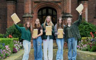 Students across Ipswich have been celebrating after receiving their GCSE results