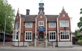 The Cricketers in Ipswich is closed for a refurb