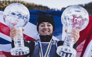 Jasmin Taylor, Ipswich Telemark skier, won the World Cup 2024.